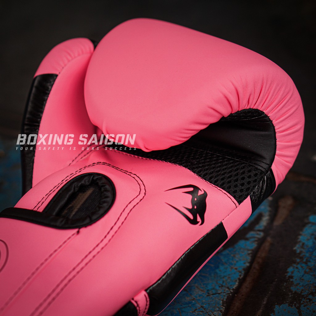 Găng tay Boxing Venum Elite - Hồng