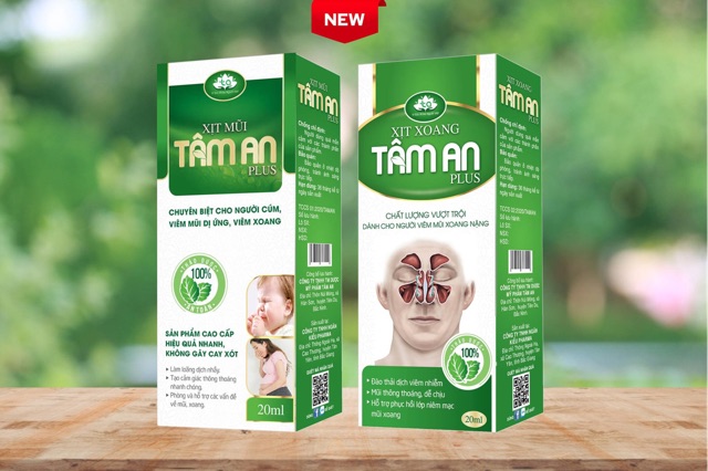 Xịt xoang Tâm An