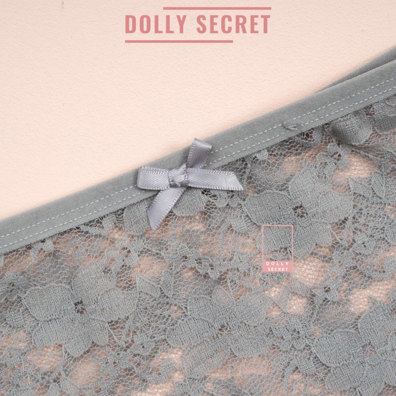 Quần lót ren gợi cảm sexy siêu mỏng xuyên thấu nhiều màu DOLLY SECRET QL015