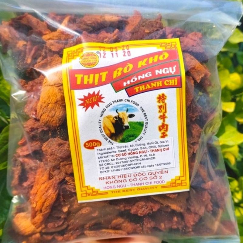 KHÔ BÒ VỤN GIÒN CHUẨN( hồng ngự)500g