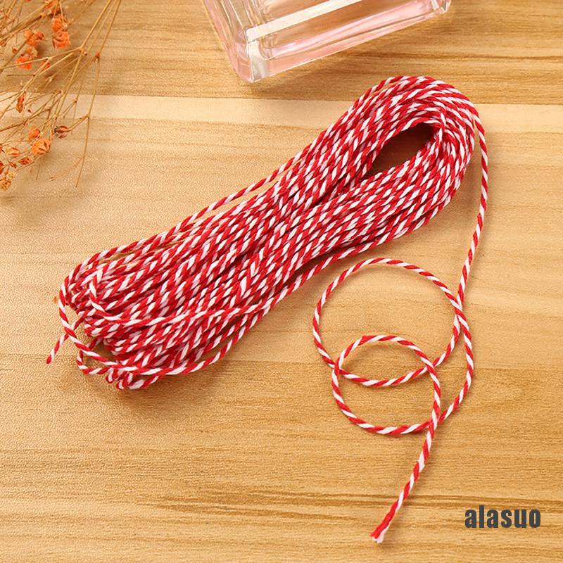 Dây Thừng Cotton Dài 10m Dùng Trang Trí Giáng Sinh