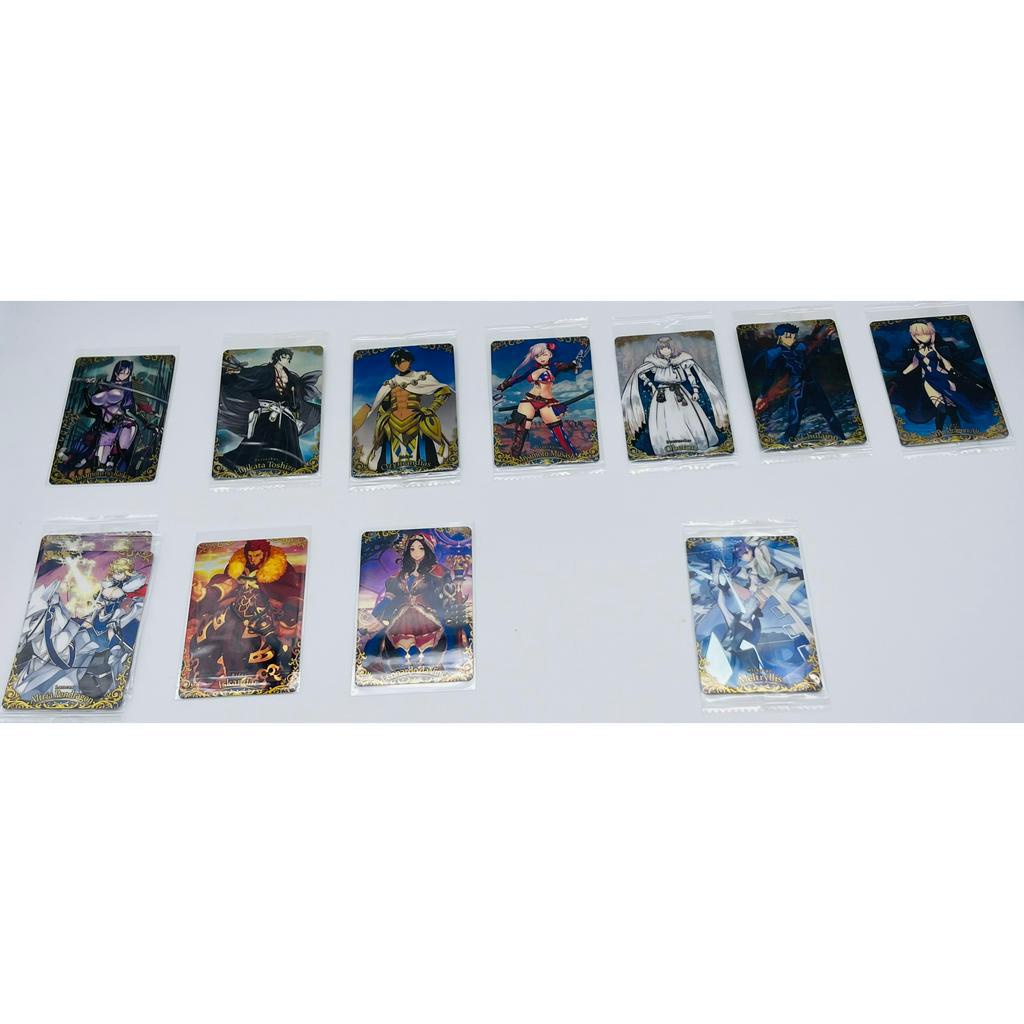 Thẻ bài bo góc Fate/Grand Order, FGO 16, SR và SSR rare, chính hãng Type Moon