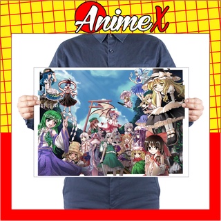 Tấm Poster a3 anime Touhou gensou mangekyou Đông phương huyễn tưởng - Tranháp phích dán tường by AnimeX