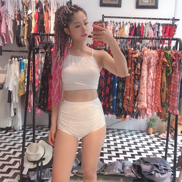 Bikini cổ yếm ( ảnh thật )
