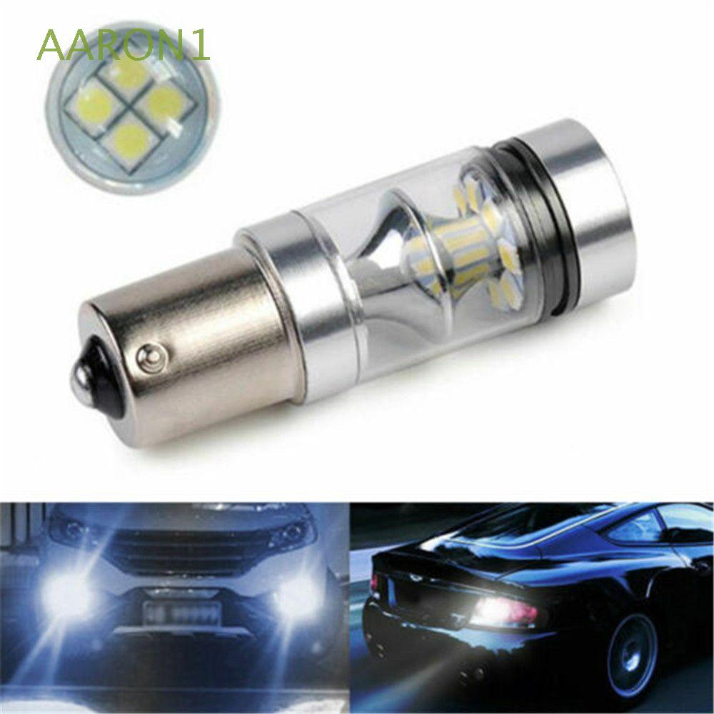 Aaron1 Bóng Đèn LED S25 BA15S 100W 12V 1156 P21W 20 LED Nhiều Màu Sắc Dành Cho Xe Hơi