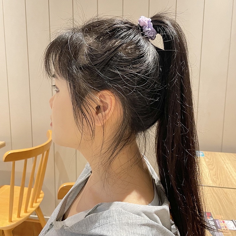 Set 5 dây chun đính charm mầu tím mộng mơ