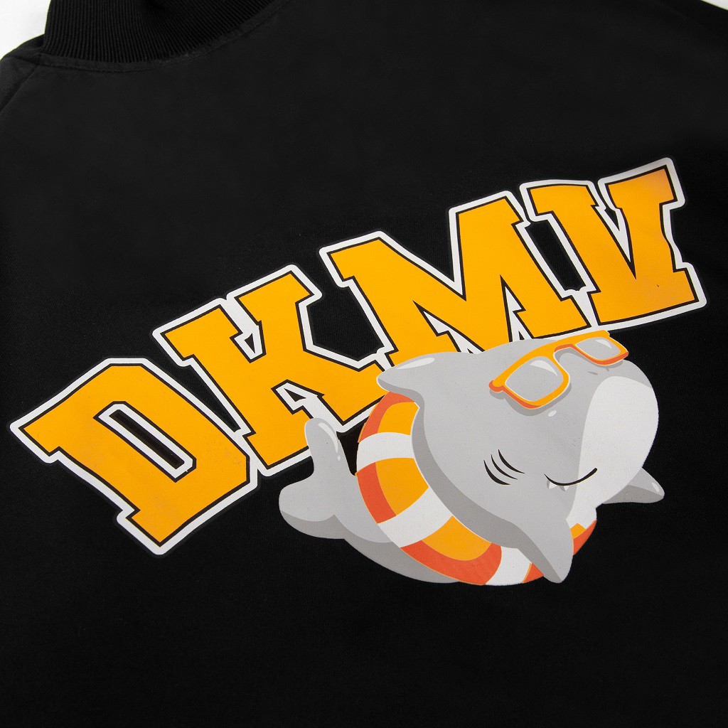 Áo khoác bomber dù unisex DKMV màu đen - Áo bomber Swag Fish | BigBuy360 - bigbuy360.vn