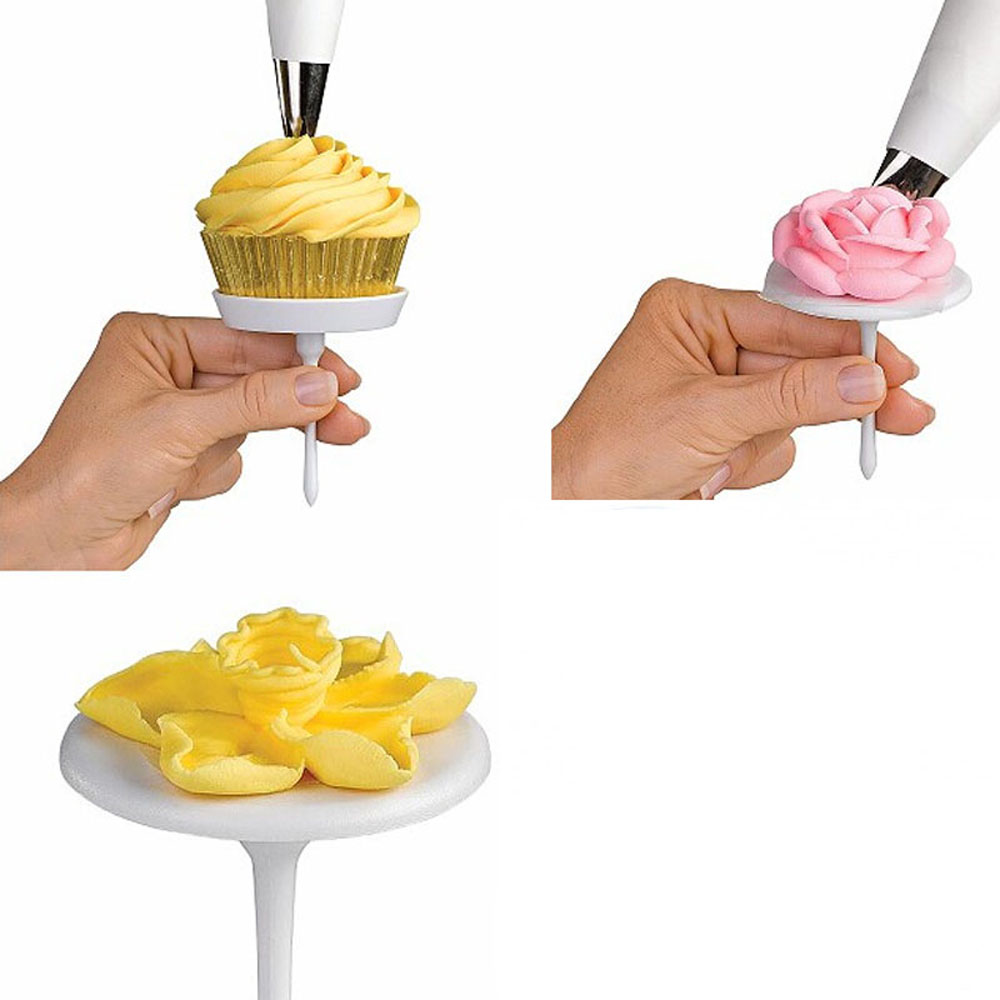 CONOPERY Set 4 Dụng Cụ Hỗ Trợ Bắt Kem Trang Trí Bánh