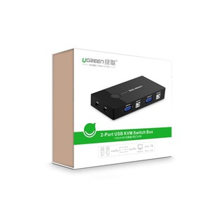 Bộ chuyển KVM 2 PC sang 1 màn hình - Ugreen 30357