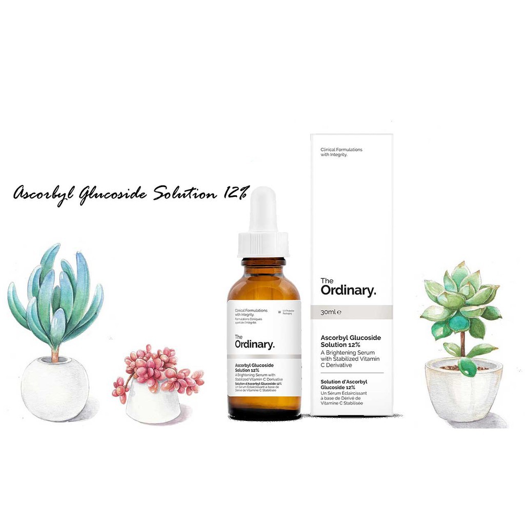 Tinh Chất The Ordinary Ascorbyl Glucoside Solution 12% Làm Sáng Da Chống Lão Hoá 30ml