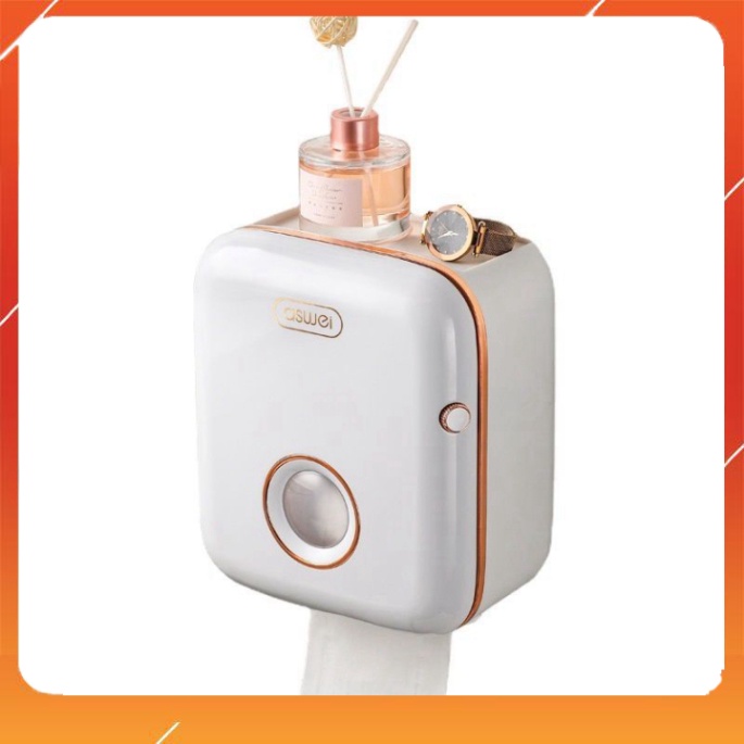 Hộp đựng giấy vệ sinh ASWEI mẫu mới 2022 không thấm nước AM