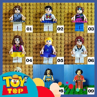 [1 con] ghép xếp hình lắp ghép nhân vật Minifigure các nhân vật nữ nhảy, v...v. ( mẫu dance )