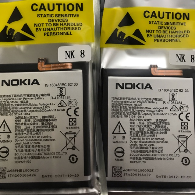 Pin Nokia 8 Cao Cấp