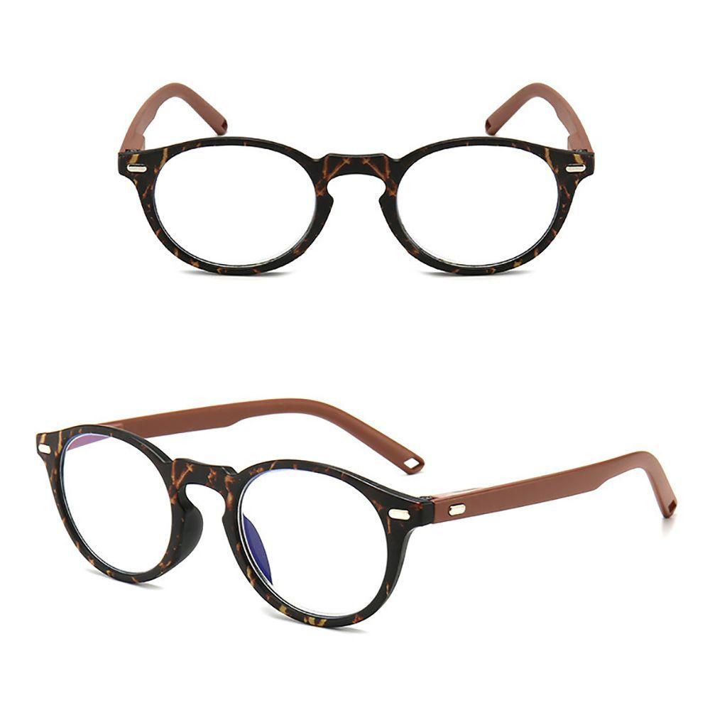 Mắt Kính Đọc Sách Chống Bức Xạ Bằng Nhựa Resin Phong Cách Retro Dành Cho Nam Nữ