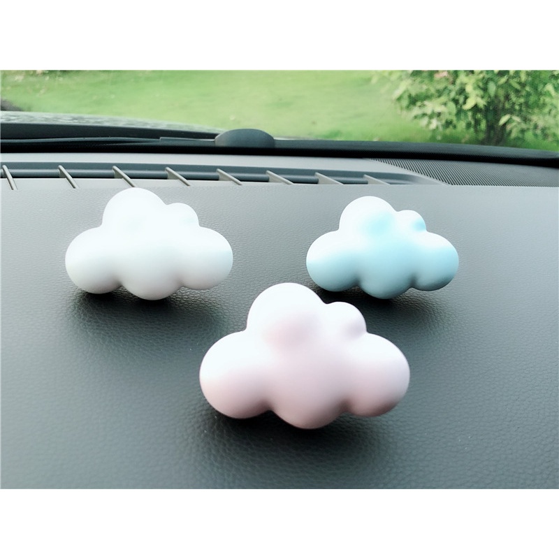 Kẹp Khuếch Tán Nước Hoa Hình Đám Mây Sáng Tạo Gắn Lỗ Thông Gió Xe Hơi