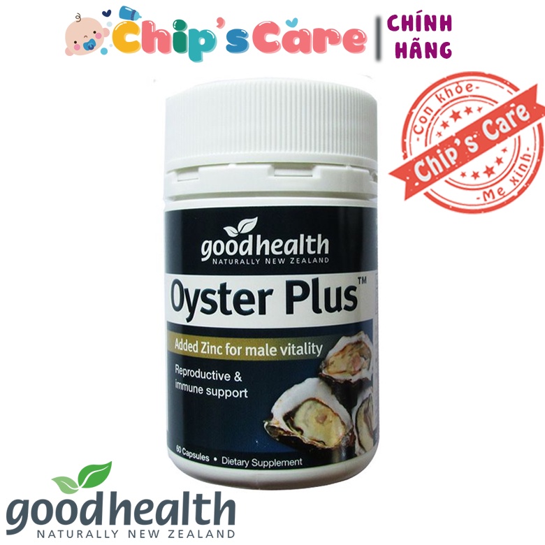 Hàu Oyster Plus của GoodHealth (hàu lùn) lọ 60 viên