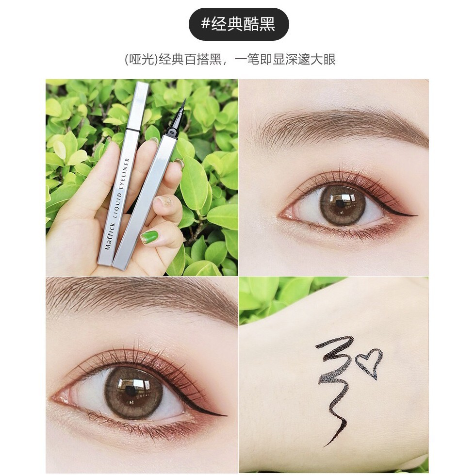 Bút Kẻ Mắt Dạ Màu đen Maffick 0.01mm Eyeliner Cao Cấp