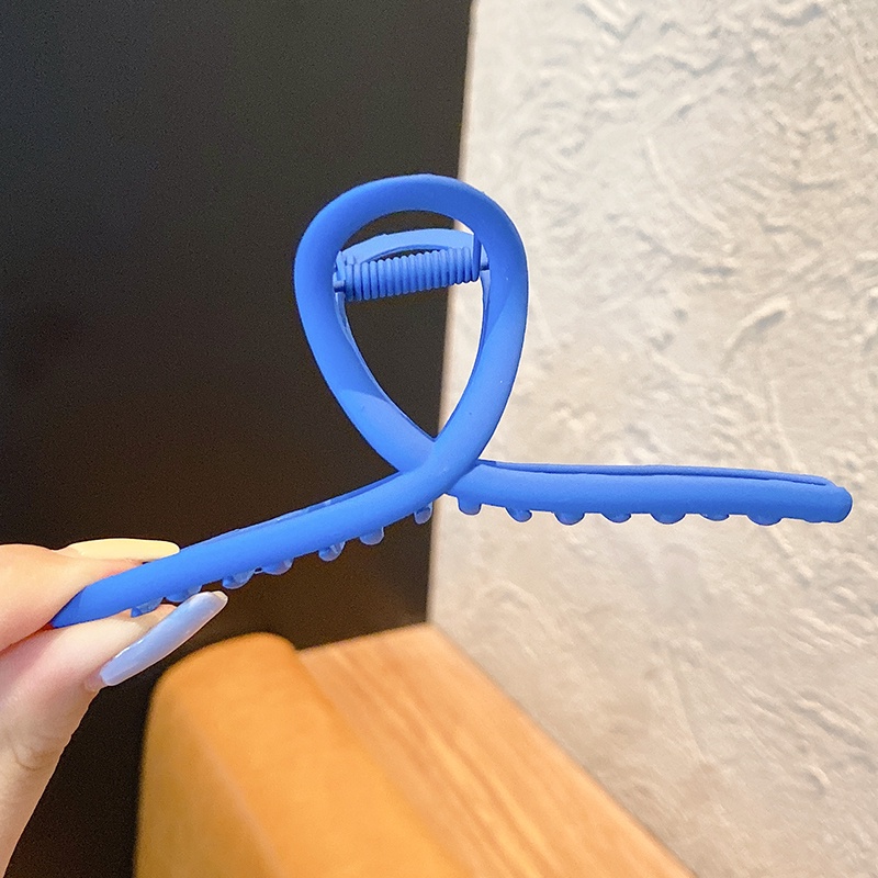 Kẹp tóc bằng hợp kim màu trơn phong cách Hàn Quốc thời trang cho nữ