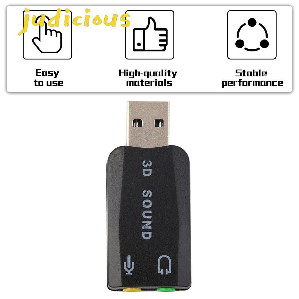 Card Âm Thanh Chuyển Đổi Usb 2.0 Sang Micro 3d 5.1 Cho Pc / Laptop | BigBuy360 - bigbuy360.vn