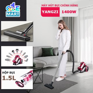 Mua Máy hút bụi công suất lớn Yangzi XC87 công suất 1400W lực hút 17kPa hút sạch bụi bẩn trên mọi địa hình tặng 9 đầu hút