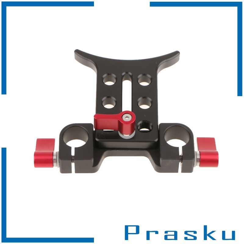 [PRASKU]Universal 15mm Lens Support with 50mm Adjustable Height and Adjustable Trimmer