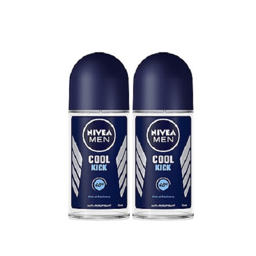 [HB GIFT] Lăn ngăn mùi NIVEA MEN Cool Kick Mát Lạnh (12ml) - 82291