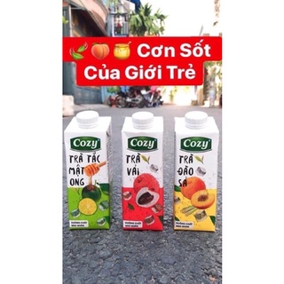 Trà cozy 3 vị Vải Đào Tắc mật ong