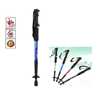 Gậy Leo Núi Gấp Gọn Đi Bộ Dã Ngoại Siêu Nhẹ Chống Trượt
