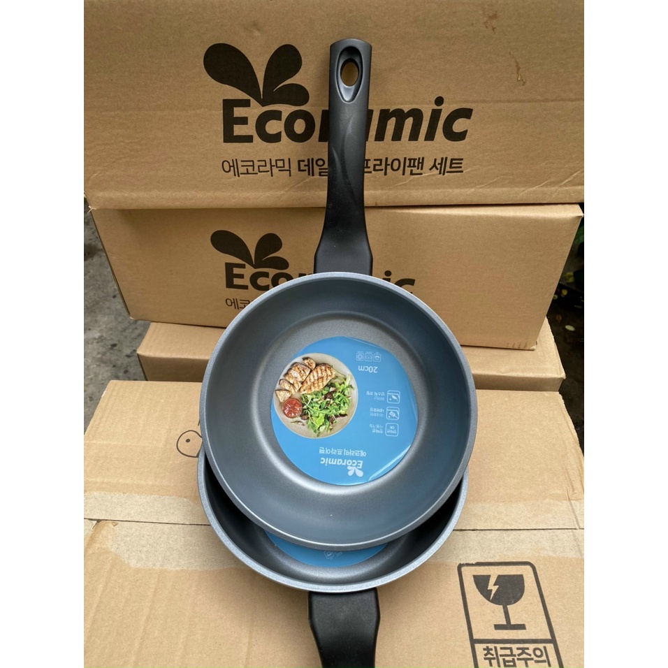 Chảo chiên chống dính tròn Ecoramic đường kính 20 cm