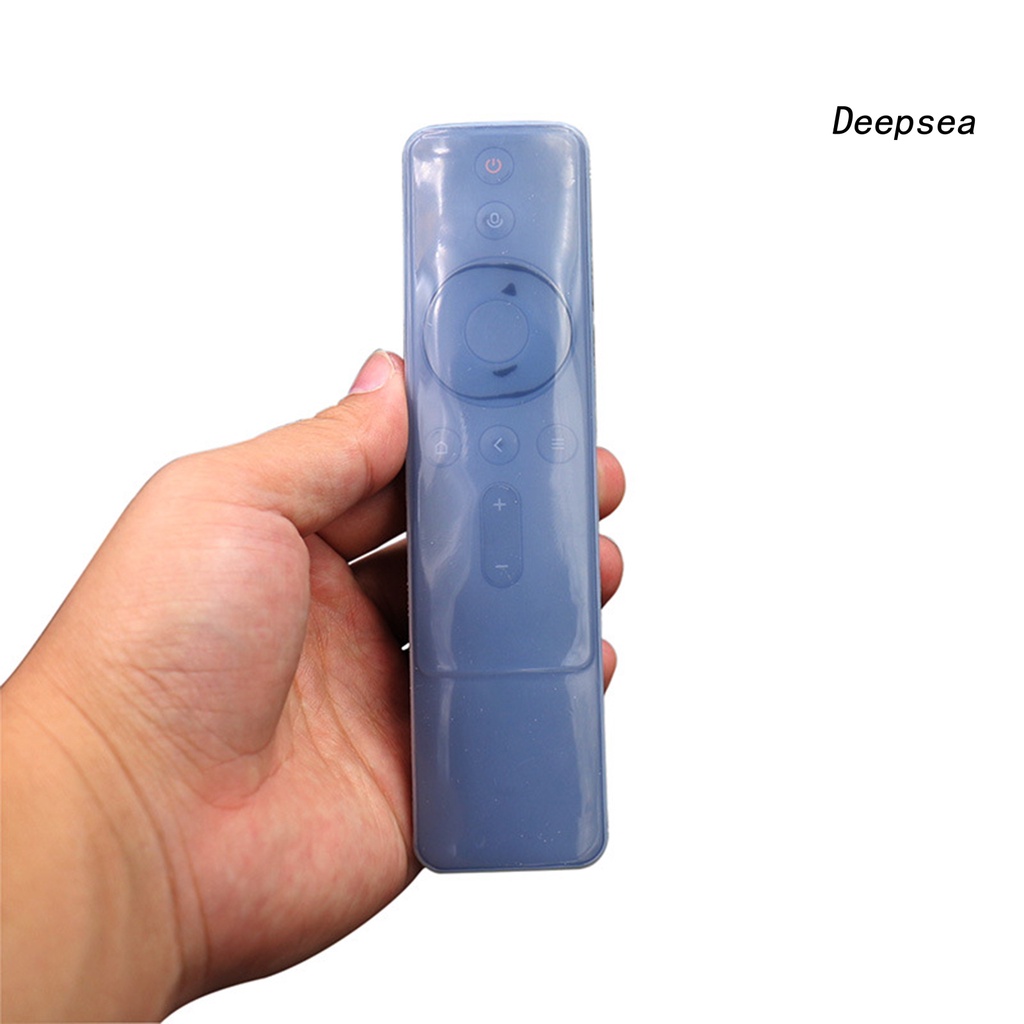 Ốp Silicon Mềm Siêu Mỏng Trong Suốt Cho Điều Khiển Từ Xa Xiaomi 4A / C / S TV