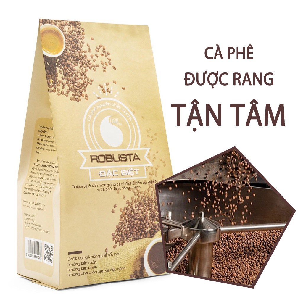 [Mã BMBAU50 giảm 7% đơn 99K] Cà phê bột nguyên chất Đặc Biệt 2Kg (4 gói) - Light Coffee