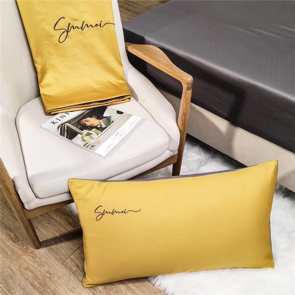 Bộ chăn ga gối Lụa Cotton Tencel 40S VIE Home - Chăn ga gối nhập khẩu cao cấp