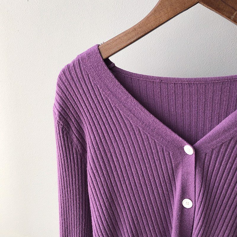 ẢNH THỰC TẾ+VIDEO - Áo LEN DỆT KIM CAO CẤP DORYPONY CARDIGAN KOREAN TREND – AK130 ( 7 màu cực xinh)
