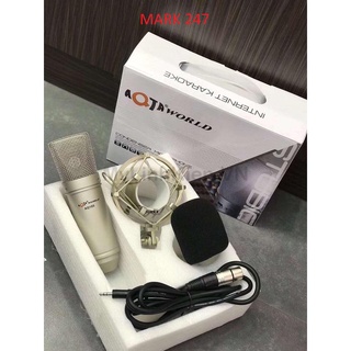 Mic thu âm aqta world aq100 bảo hành 3 tháng