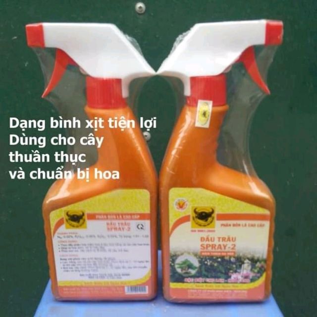 Phân bón đầu trâu dạng bình xịt ( mầu nâu)