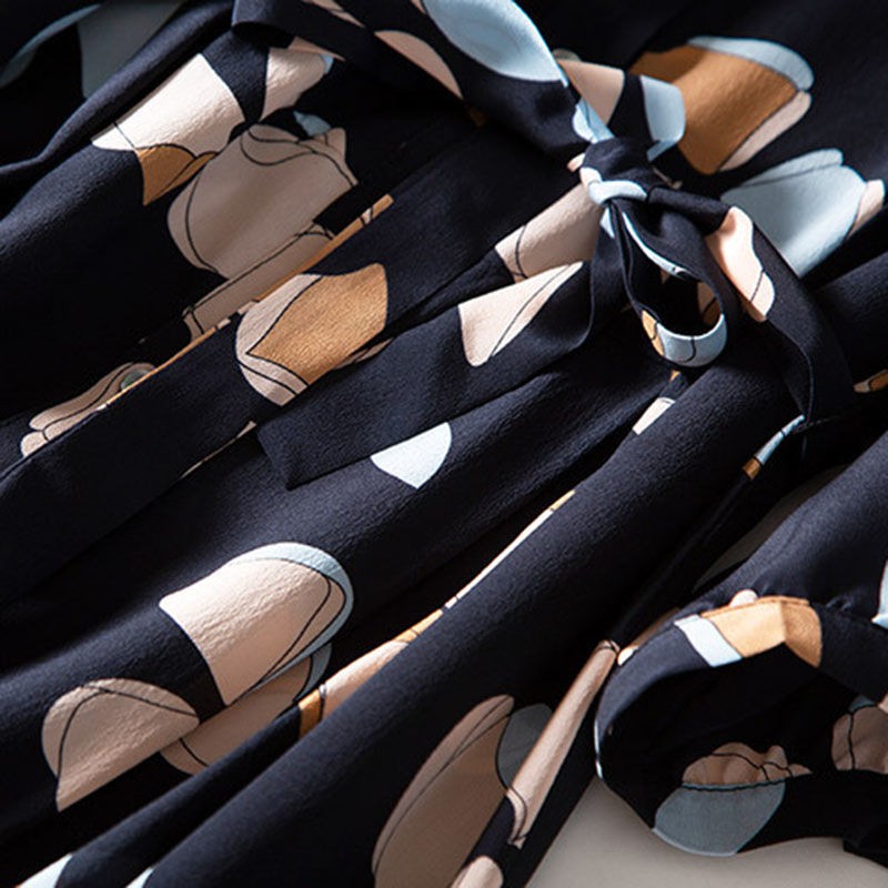 Đầm Chiffon Dáng Rộng Cổ Chữ V Thời Trang Mùa Hè Cho Nữ | BigBuy360 - bigbuy360.vn