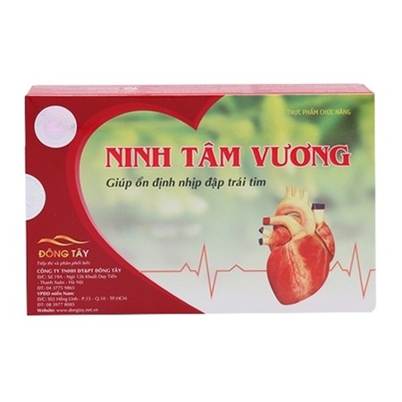 NINH TÂM VƯƠNG - DÙNG CHO NGƯỜI RỐI LOẠN NHỊP TIM, GIÚP ỔN ĐỊNH NHỊP ĐẬP TRÁI TIM - GIÁ TỐT