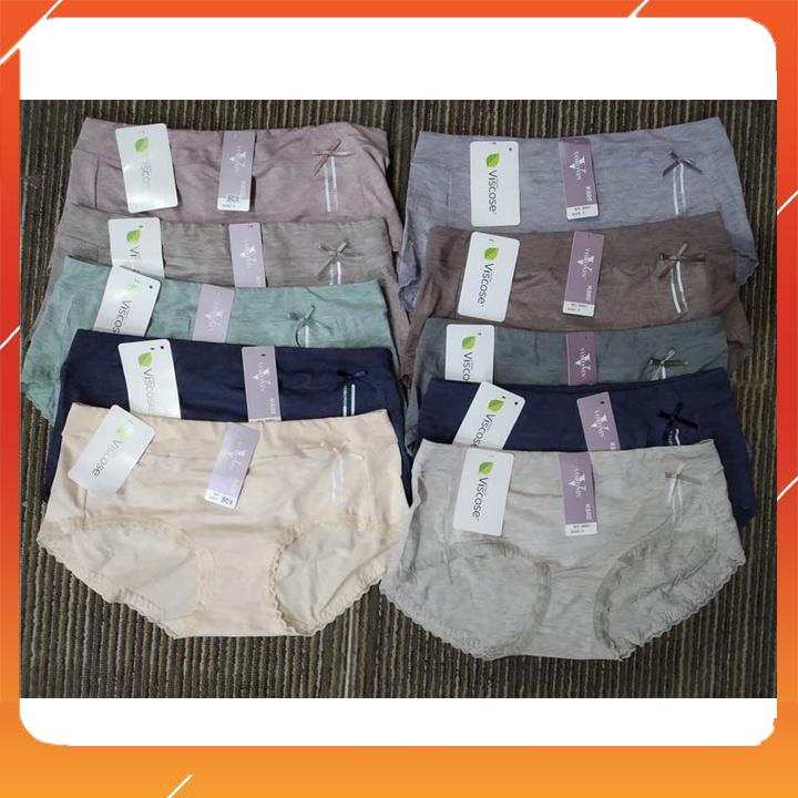 Quần lót nữ cotton đũi cao cấp kháng khuẩn mềm mại thấm hút mồ hôi mix nơ lệch Q2321