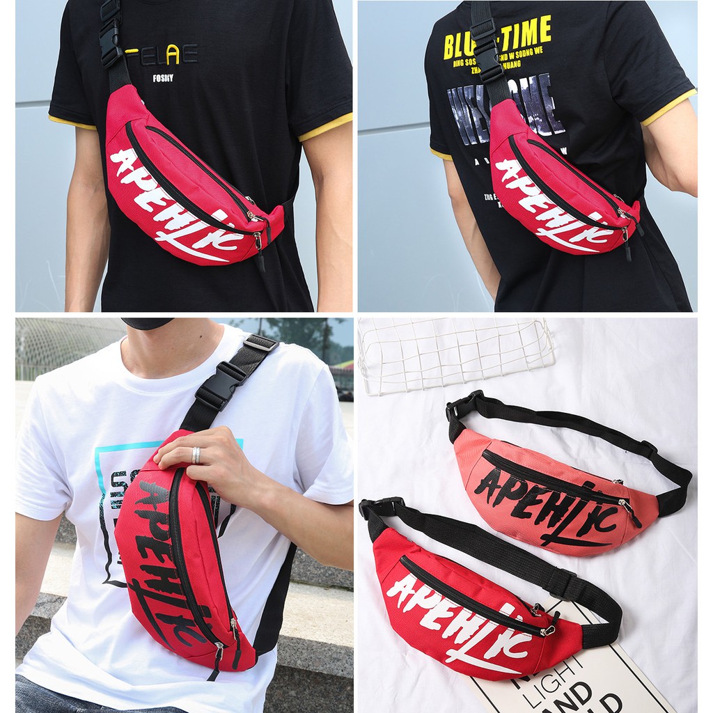 Túi Bao Tử Unisex Apehlic Siêu Chất