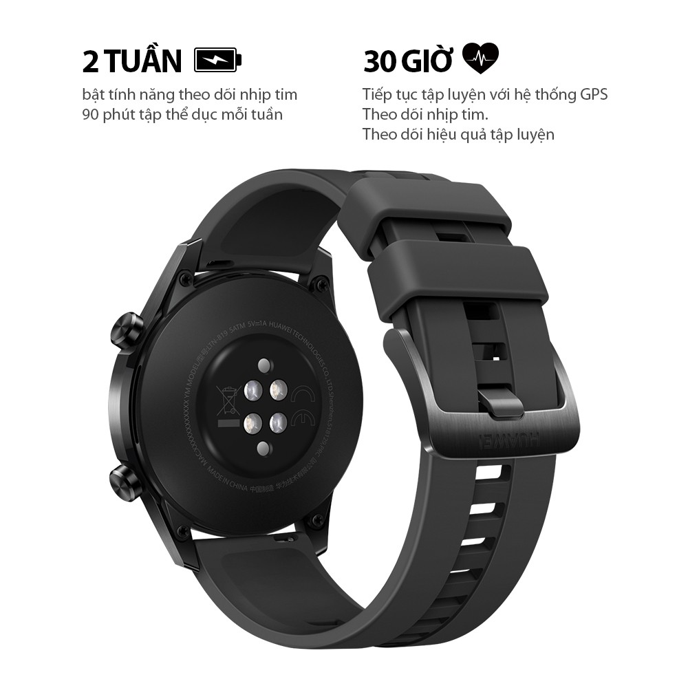 Đồng hồ Huawei Watch GT2 Kirin A1 | Thời lượng pin dài | Kiểu dáng thể thao