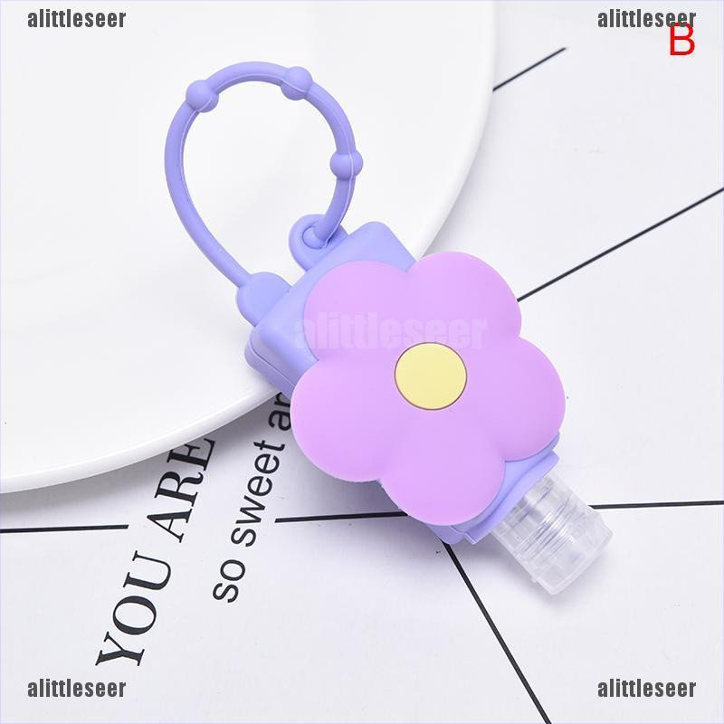 Giá Đỡ Chai Nước Rửa Tay / Chai Nước Rửa Tay Bằng Silicon Hình Động Vật / Bông Hoa Dễ Thương