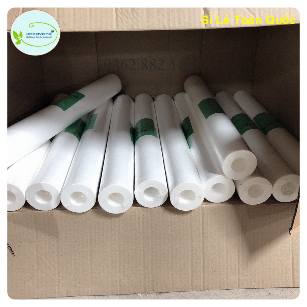 Lõi Lọc Thô 20 Inch Chính Hãng, Lọc Tạp Chất, Bùn, Rỉ Sét Hiệu Quả Vượt Trội, Siêu Bền