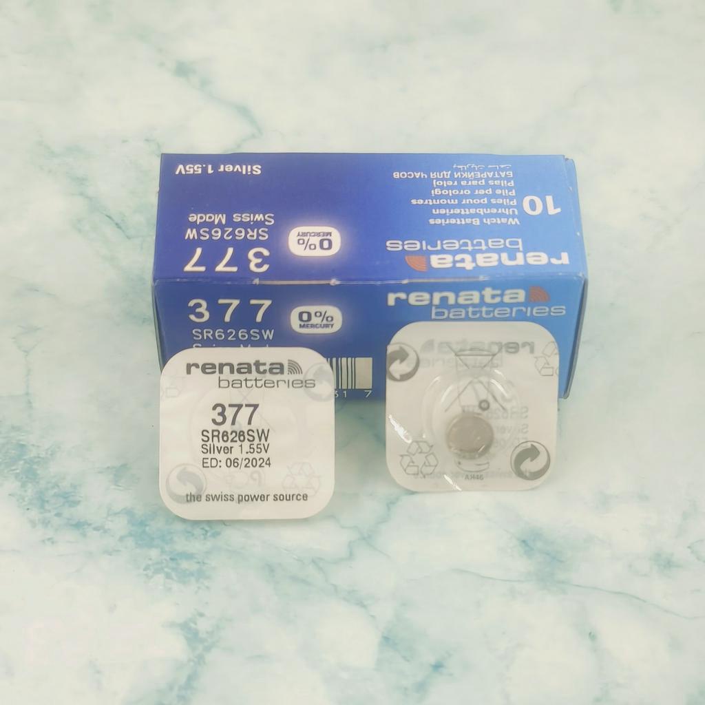 Pin Đồng Hồ Renata Chính Hãng Thụy Sĩ 1,55v SR626, 621, 920, 616, 716, 516, 512,416,714,712,44,721,916,521,1120,1130,41