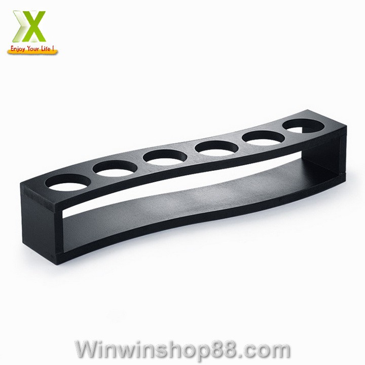 Khay Đựng 6 Ly Rượu Uống Full Shot Hình Chữ S - Winz.vn