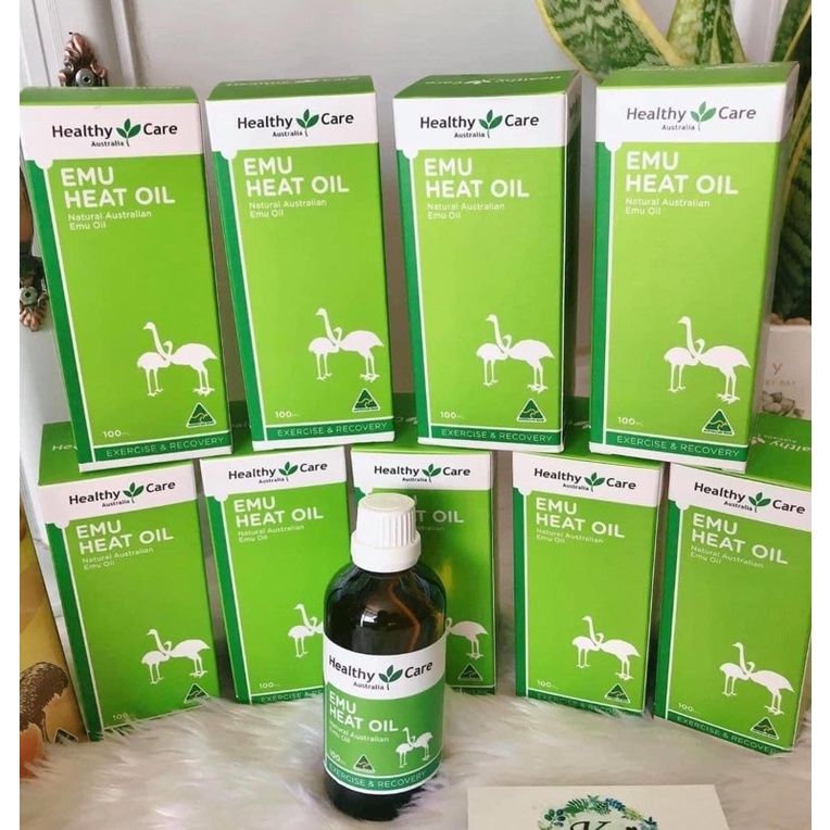 Tinh dầu đà điểu Healthy Care Emu Heat Oil / Rub
