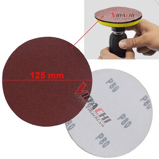 GIẤY GIÁP TRÒN - GIẤY GIÁP ĐÁNH BÓNG HẠT VÒNG 125MM - BỘ 10 TỜ