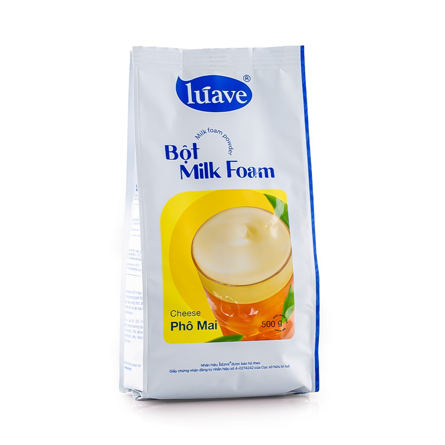 Bột Milk Foam Phô Mai - LÚAVE - 0.5kg