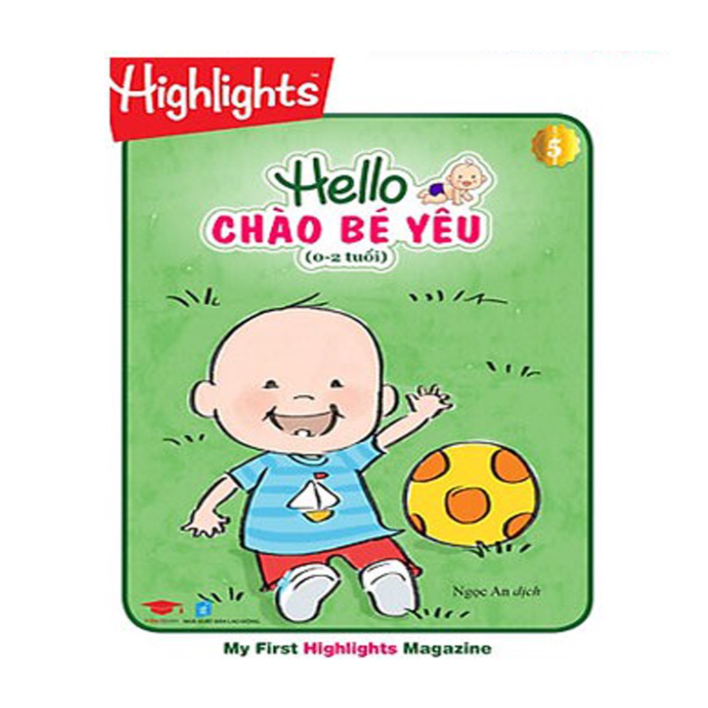 Sách - Cuốn Tạp chí Hello – Chào bé yêu 5 ( 0-2 tuổi) - Á Châu Books
