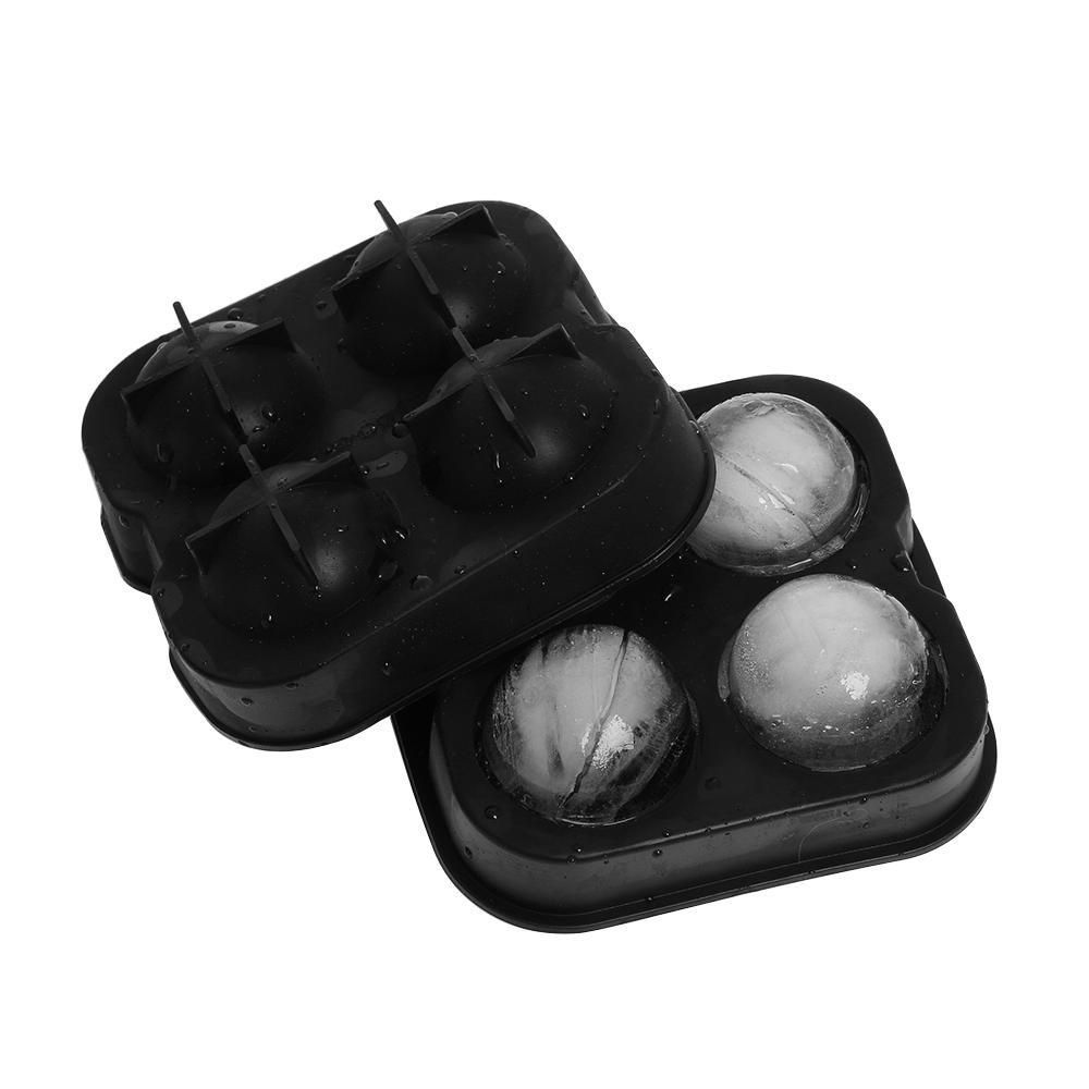 Khuôn Silicone Làm Đá Viên 4 / 6 Ngăn Tiện Lợi