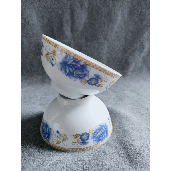 Chén sứ bông 5cái